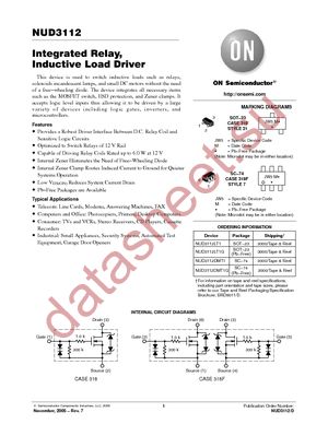 NUD3112DMT1G datasheet  